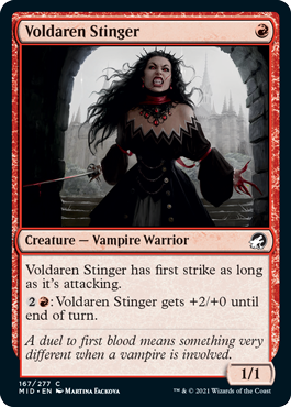 Innistrad: Midnight Hunt 167/277 Voldaren Stinger