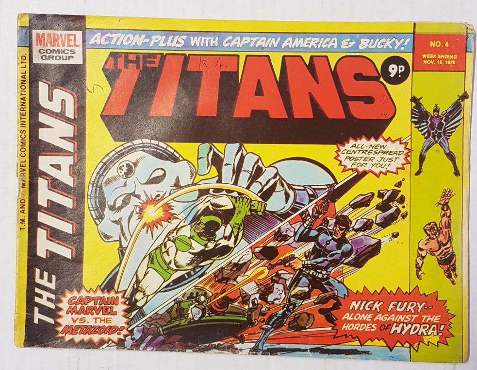 The Titans #4 Marvel Comics UK (1975)(JB)