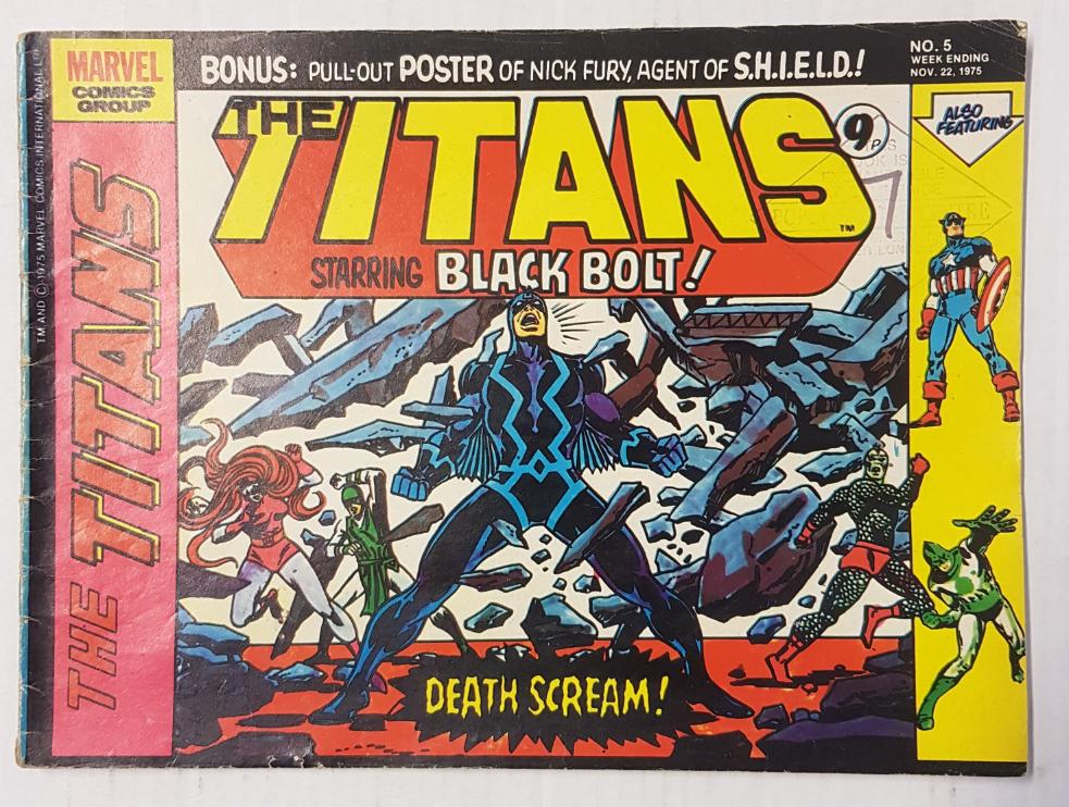 The Titans #5 Marvel Comics UK (1975)(JB)