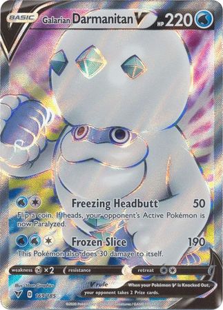 Vivid Voltage 169/185 Galarian Darmanitan V (Full Art)