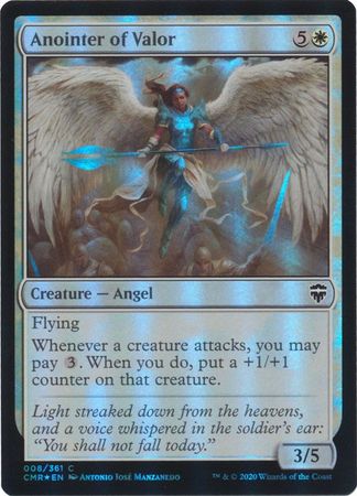 Commander Legends 008/361 Anointer of Valor (Foil)