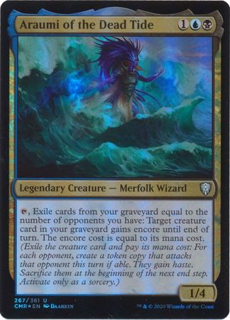 Commander Legends 267/361 Araumi of the Dead Tide (Foil)