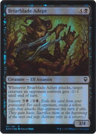 Commander Legends 111/361 Briarblade Adept (Foil)