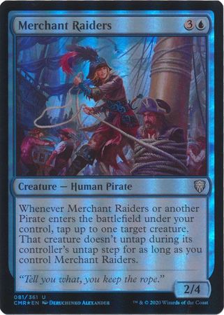 Commander Legends 081/361 Merchant Raiders (Foil)