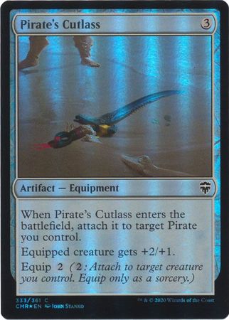 Commander Legends 333/361 Pirate's Cutlass (Foil)