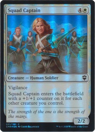 Commander Legends 051/361 Squad Captain (Foil)