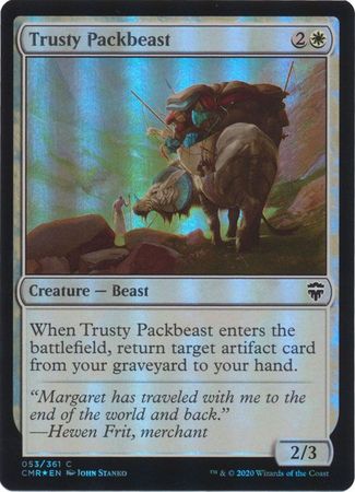 Commander Legends 053/361 Trusty Packbeast (Foil)