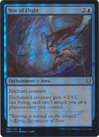 Commander Legends 105/361 Vow of Flight (Foil)