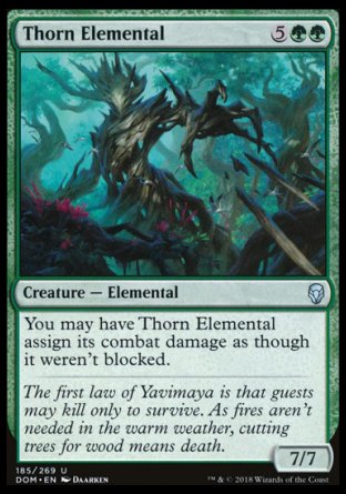 Dominaria 185/269 Thorn Elemental