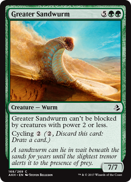 Amonkhet 168/269 Greater Sandwurm