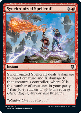 Zendikar Rising 168/280 Synchronized Spellcraft