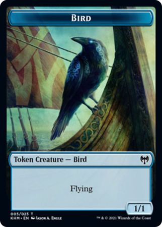 Bird 005/023 Kaldheim Token