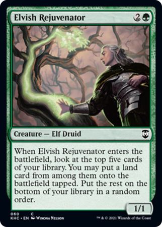 Kaldheim Commander 060 Elvish Rejuvenator