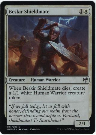 Kaldheim 004/285 Beskir Shieldmate (Foil)