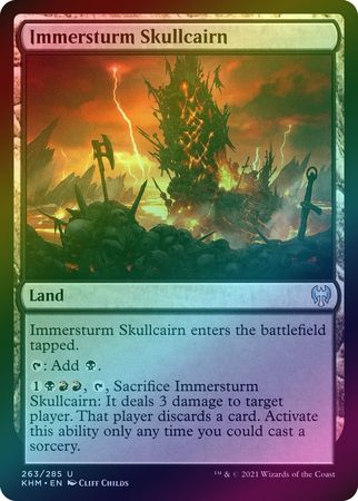 Kaldheim 263/285 Immersturm Skullcairn (Foil)