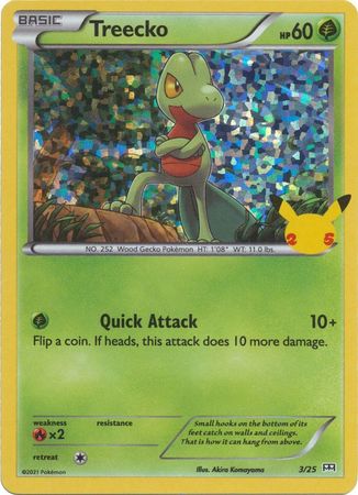 McDonalds 2021 03/25 Treecko (Holo)