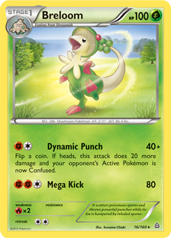 Primal Clash 016/160 Breloom