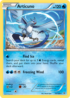 Roaring Skies 016/108 Articuno