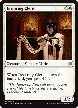 Ixalan 016/279 Inspiring Cleric