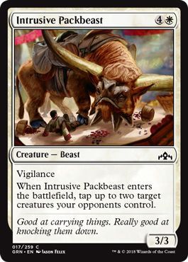 Guilds of Ravnica 017/259 Intrusive Packbeast