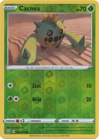 Battle Styles 004/163 Cacnea (Reverse Holo)