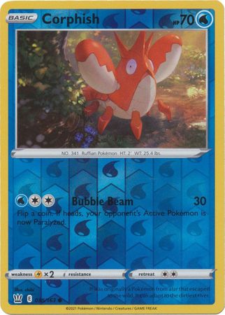 Battle Styles 038/163 Corphish (Reverse Holo)