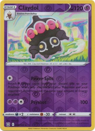 Battle Styles 058/163 Claydol (Reverse Holo)