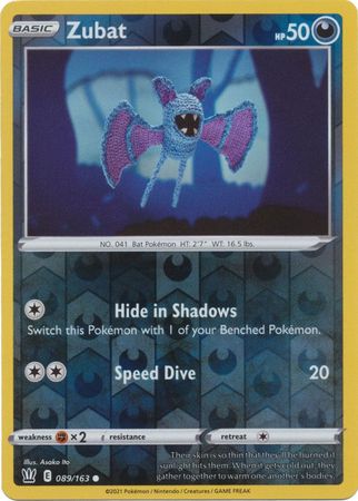 Battle Styles 089/163 Zubat (Reverse Holo)