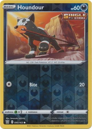 Battle Styles 095/163 Houndour (Reverse Holo)