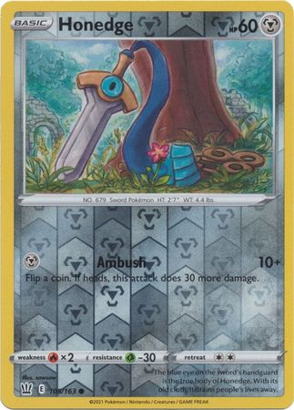 Battle Styles 105/163 Honedge (Reverse Holo)