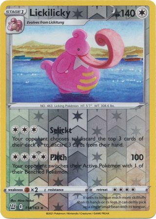 Battle Styles 114/163 Lickilicky (Reverse Holo)