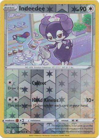 Battle Styles 120/163 Indeedee (Reverse Holo)