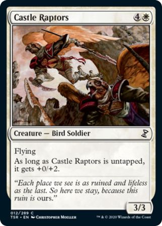 Time Spiral Remastered 012/289 Castle Raptors