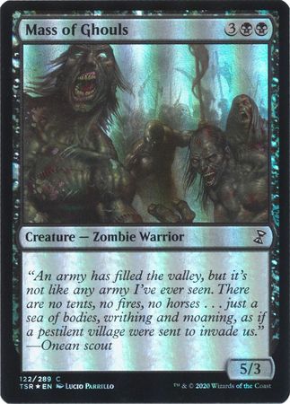 Time Spiral Remastered 122/289 Mass of Ghouls (Foil)