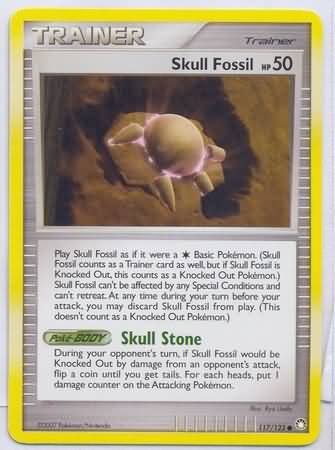 Mysterious Treasures 117/123 Skull Fossil