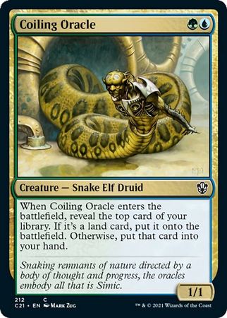 Commander 2021 212 Coiling Oracle