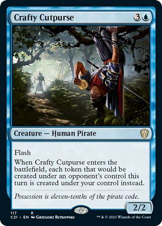 Commander 2021 117 Crafty Cutpurse