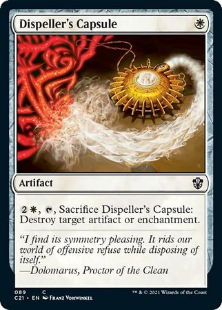 Commander 2021 089 Dispeller's Capsule