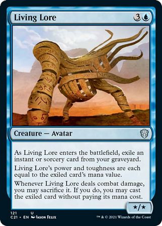 Commander 2021 121 Living Lore