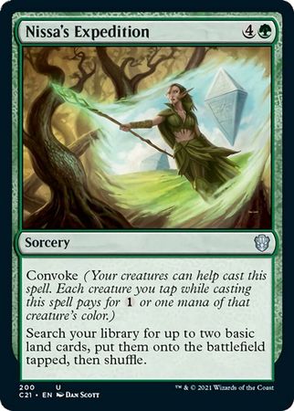 Commander 2021 200 Nissa's Expedition