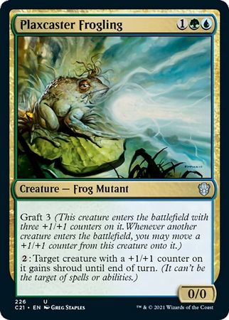 Commander 2021 226 Plaxcaster Frogling