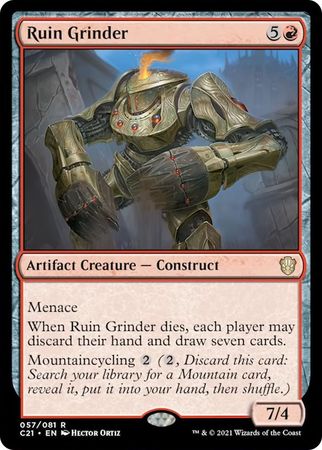 Commander 2021 057/081 Ruin Grinder