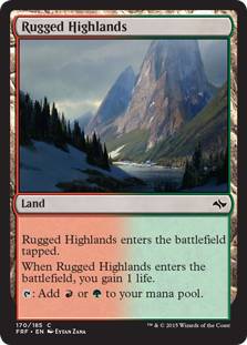 Fate Reforged 170/185 Rugged Highlands