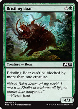 Core Set 2019 170/280 Bristling Boar