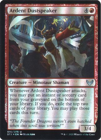 Strixhaven 092/275 Ardent Dustspeaker (Foil)