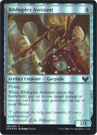 Strixhaven 251/275 Biblioplex Assistant (Foil)