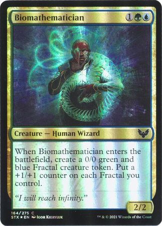 Strixhaven 164/275 Biomathematician (Foil)