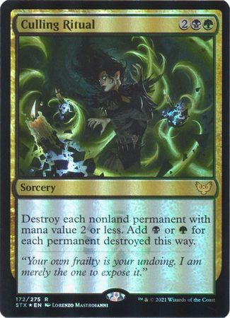 Strixhaven 172/275 Culling Ritual (Foil)