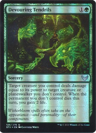 Strixhaven 126/275 Devouring Tendrils (Foil)