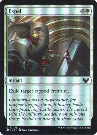 Strixhaven 018/275 Expel (Foil)